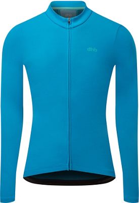 dhb Merino Long Sleeve Jersey - Blue Jewel - XL, Blue Jewel